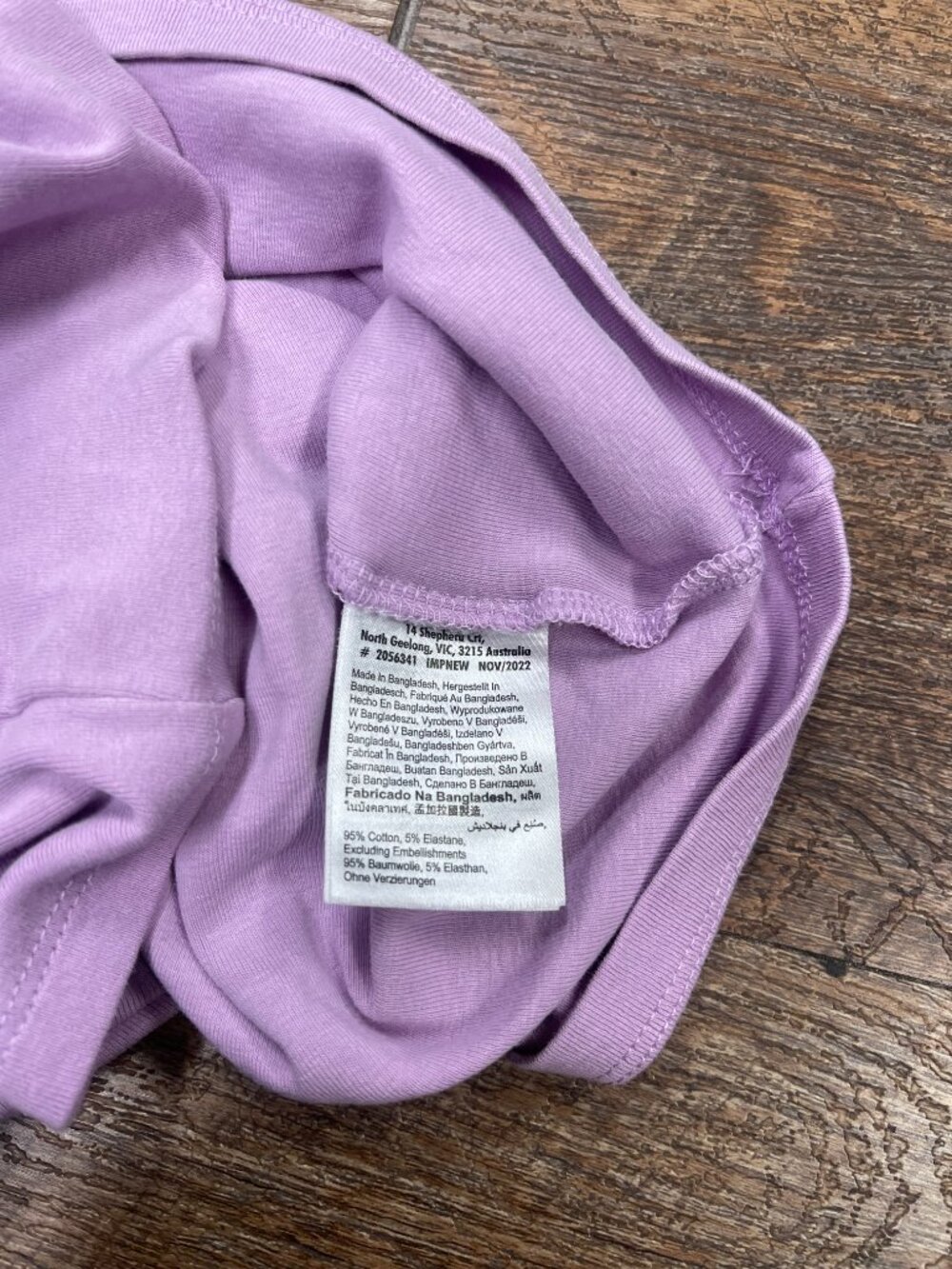 Britney Spears x Cotton On Lavender Micro Tee Small - Picture 7 of 7